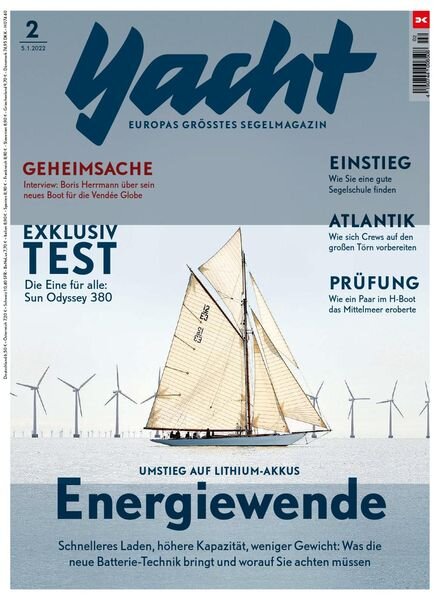 Yacht Germany – Januar 2022 Cover