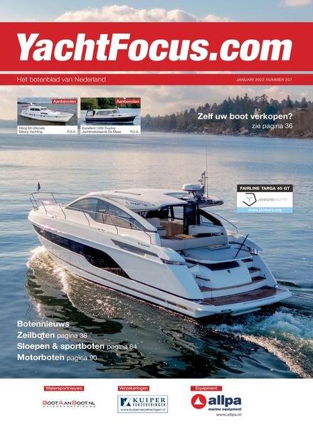 YachtFocus Magazine – 30 december 2021 Cover
