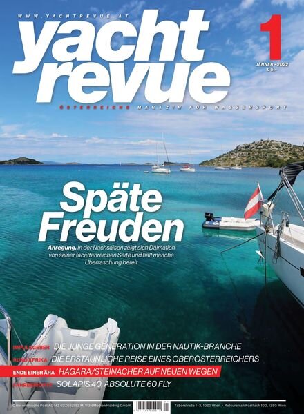 Yachtrevue – 31 Dezember 2021 Cover