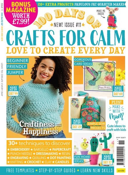 100 Days of Craft – January 2022 Cover