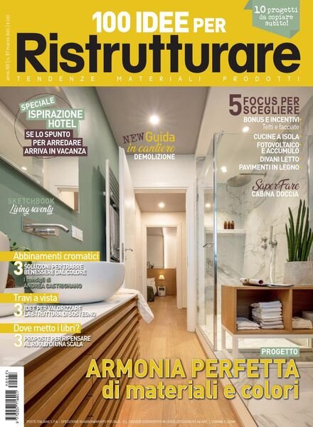 100 Idee per Ristrutturare – marzo 2022 Cover