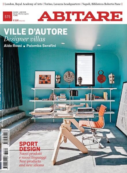 Abitare – luglio 2018 Cover