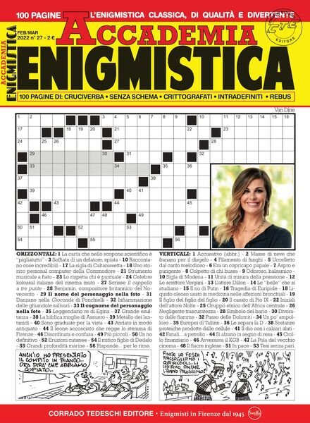 Accademia Enigmistica – febbraio 2022 Cover