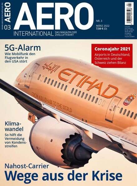Aero International – Marz 2022 Cover
