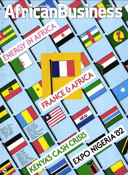 African Business English Edition – April 1982 Cover