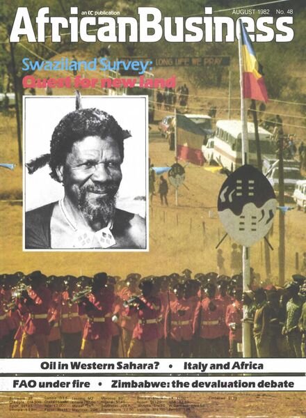African Business English Edition – August 1982 Cover