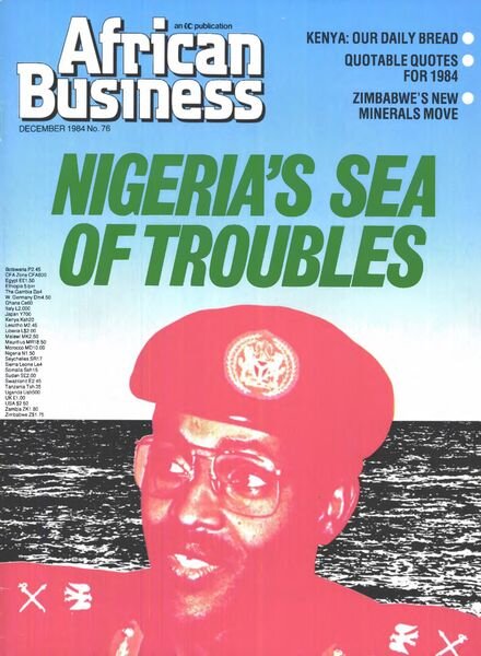 African Business English Edition – December 1984 Cover