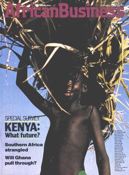 African Business English Edition – February 1983 Cover