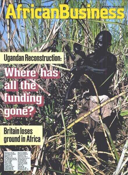 African Business English Edition – January 1984 Cover