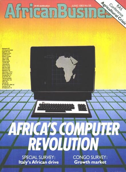 African Business English Edition – June 1983 Cover