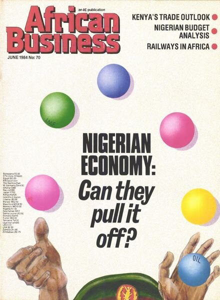 African Business English Edition – June 1984 Cover