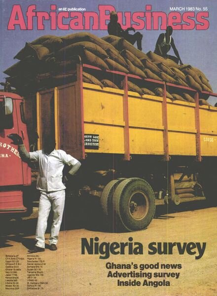 African Business English Edition – March 1983 Cover