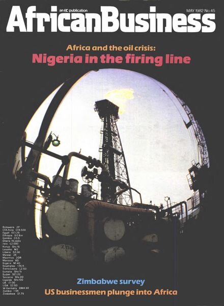 African Business English Edition – May 1982 Cover