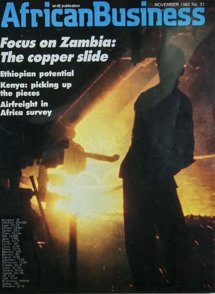 African Business English Edition – November 1982 Cover