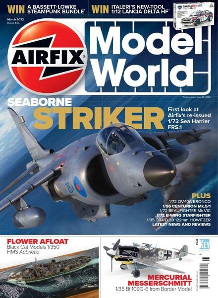 Airfix Model World – Issue 136 – March 2022 Cover