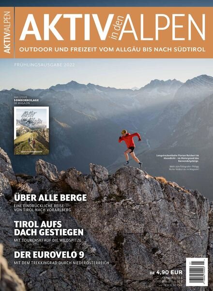 AKTIV in den ALPEN – Februar 2022 Cover