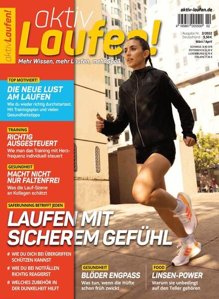 aktiv Laufen – Februar 2022 Cover
