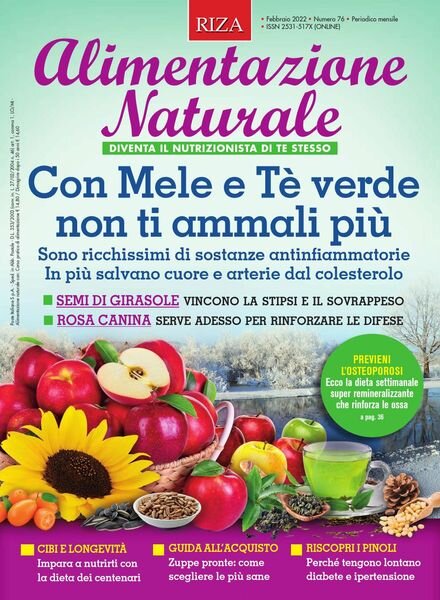 Alimentazione Naturale – Febbraio 2022 Cover