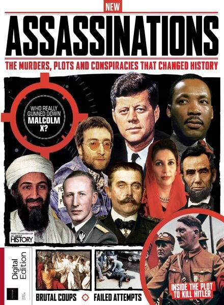All About History – Assassinations – 3rd Edition 2021 Cover
