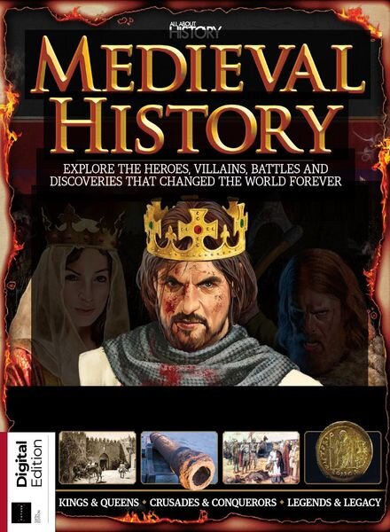 All About History – Book of Medieval History – 6th Edition 2021 Cover