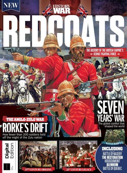 All About History – Book of Redcoats – 5th Edition 2022 Cover