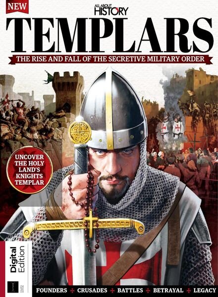 All About History – Book of the Templars – 4th Edition 2021 Cover
