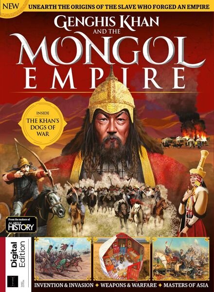 All About History Genghis Khan and the Mongol Empire – 3rd Edition 2021 Cover