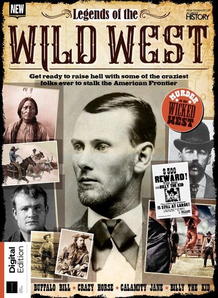 All About History Legends of the Wild West – 1st Edition 2022 Cover