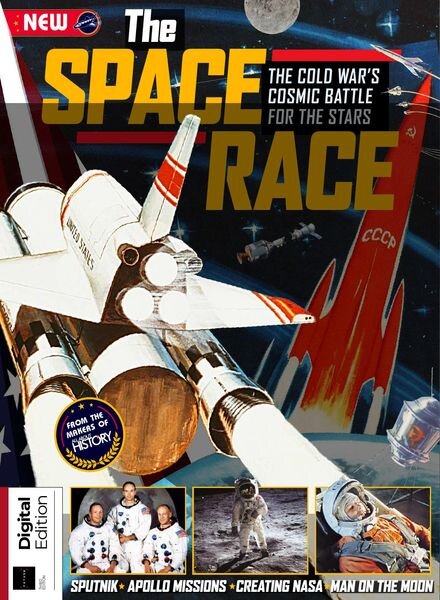 All About History – The Space Race – 3rd Edition 2021 Cover