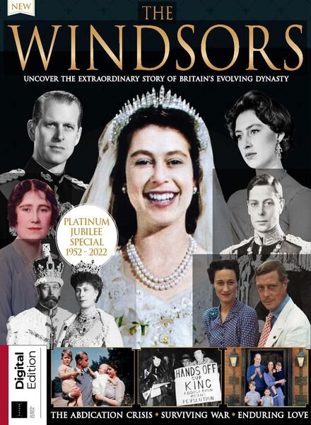 All About History The Windsors – 6th Edition 2022 Cover