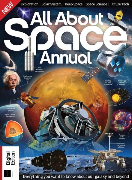 All About Space Annual – February 2022 Cover