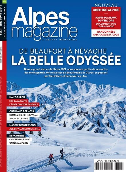 Alpes Magazine – Mars-Avril 2022 Cover