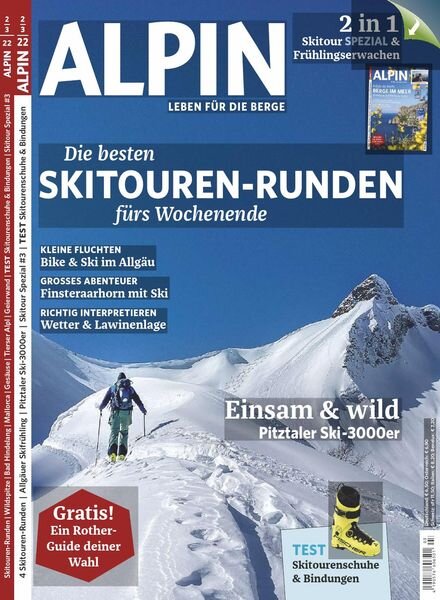 Alpin – Februar 2022 Cover