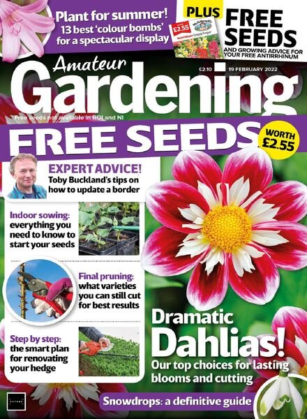 Amateur Gardening – 19 February 2022 Cover