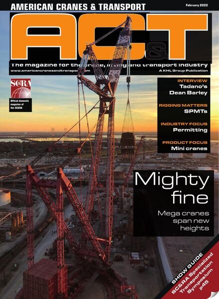 American Cranes & Transport – February 2022 Cover