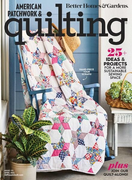 American Patchwork & Quilting – April 2022 Cover