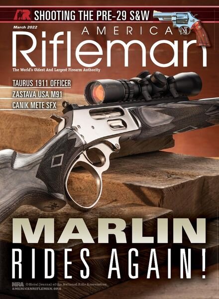 American Rifleman – March 2022 Cover