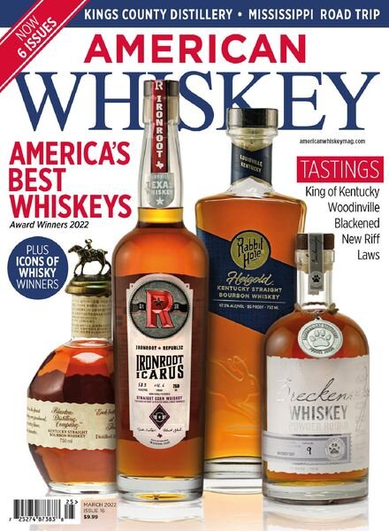 American Whiskey Magazine – March 2022 Cover