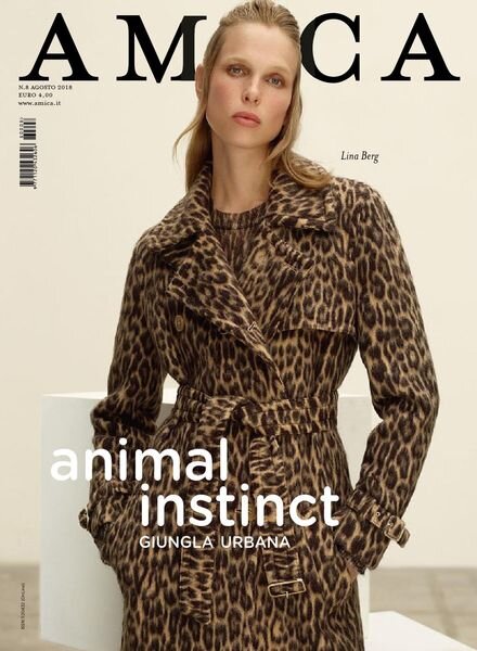 Amica – agosto 2018 Cover
