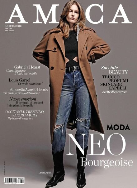 Amica – novembre 2021 Cover