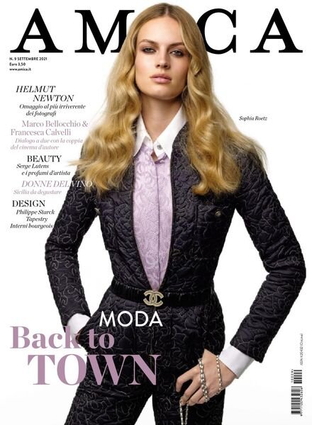 Amica – settembre 2021 Cover