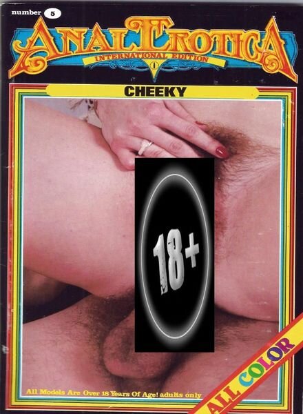 Anal Erotica Cheeky – Nr 5 Cover