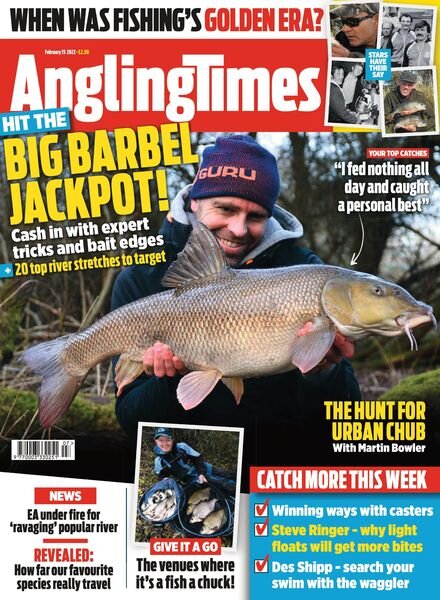 Angling Times – 15 February 2022 Cover