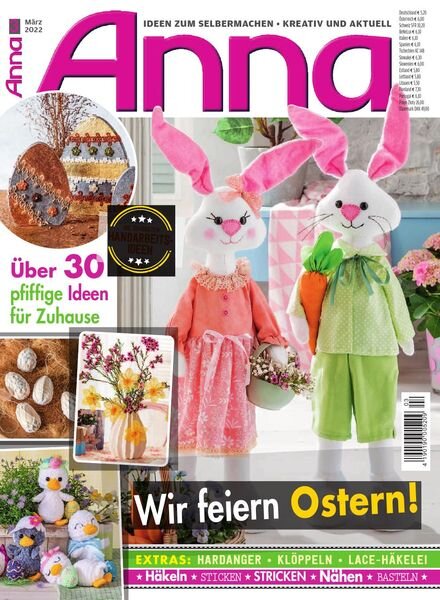 Anna Germany – Marz 2022 Cover