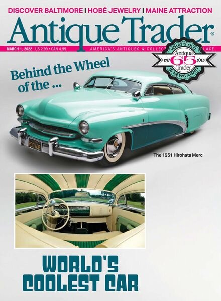 Antique Trader – March 2022 Cover