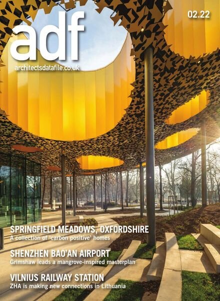 Architects Datafile (ADF) – February 2022 Cover