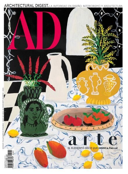 Architectural Digest Mexico – febrero 2022 Cover