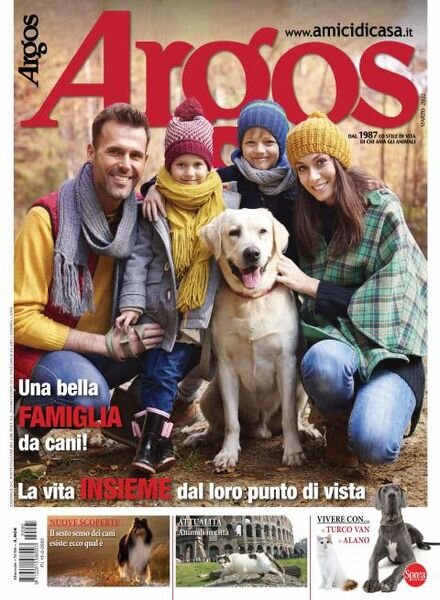 Argos – marzo 2022 Cover