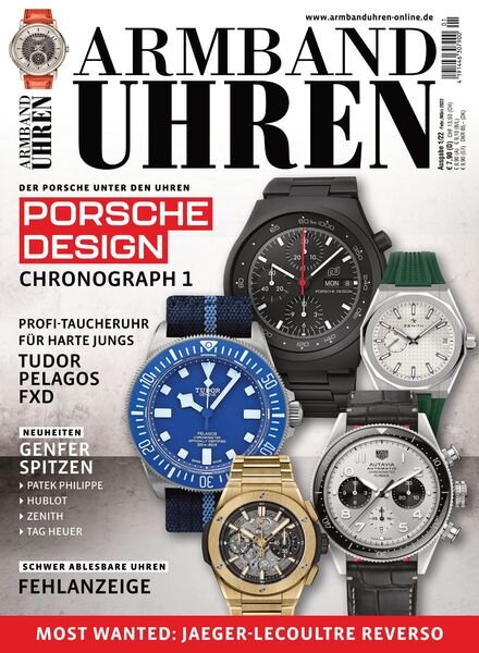 Armbanduhren – Februar 2022 Cover