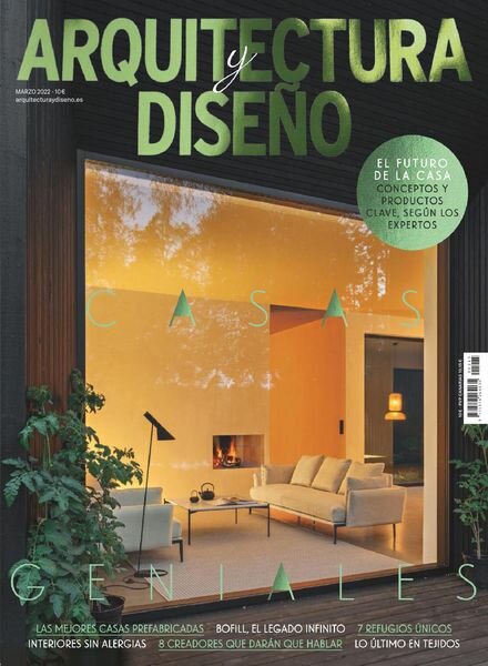 Arquitectura y Diseno – marzo 2022 Cover